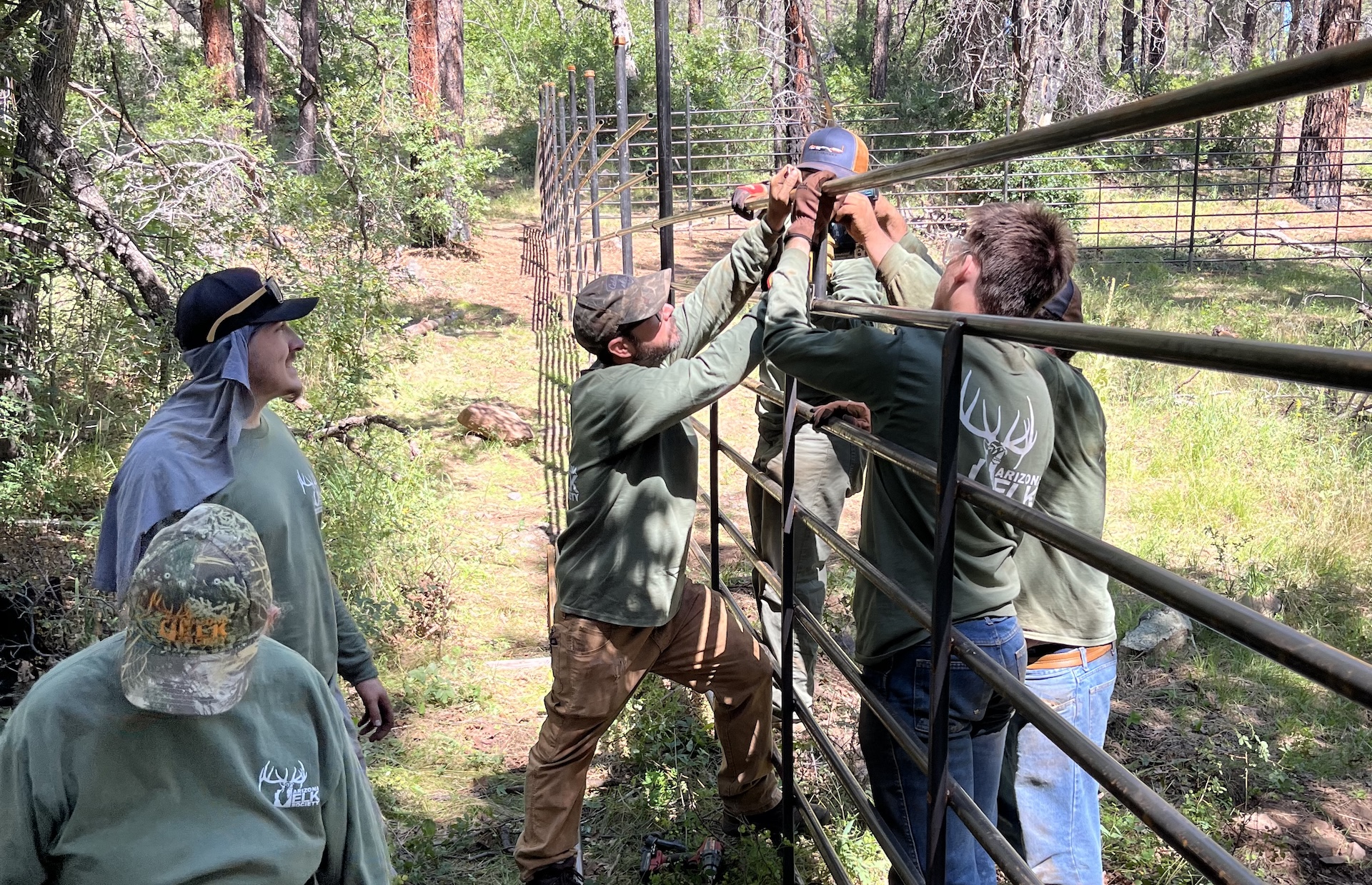 HIIT Springs fence project 